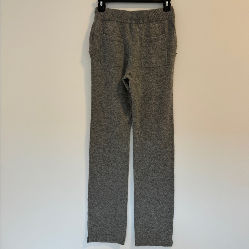 Gentle Herd Gray Cashmere Sweatpants - Picture 5 of 8